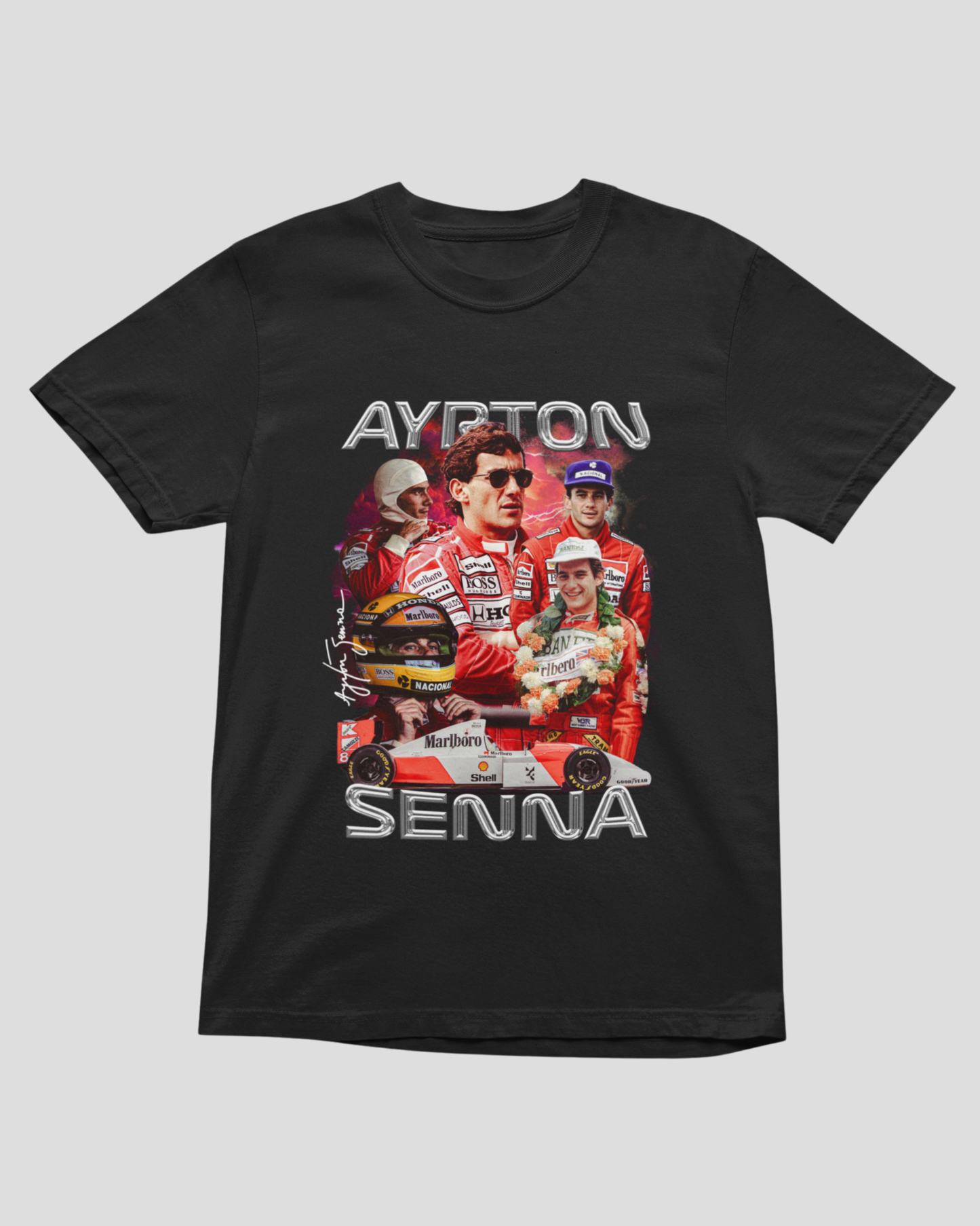 Camiseta Ayrton Senna
