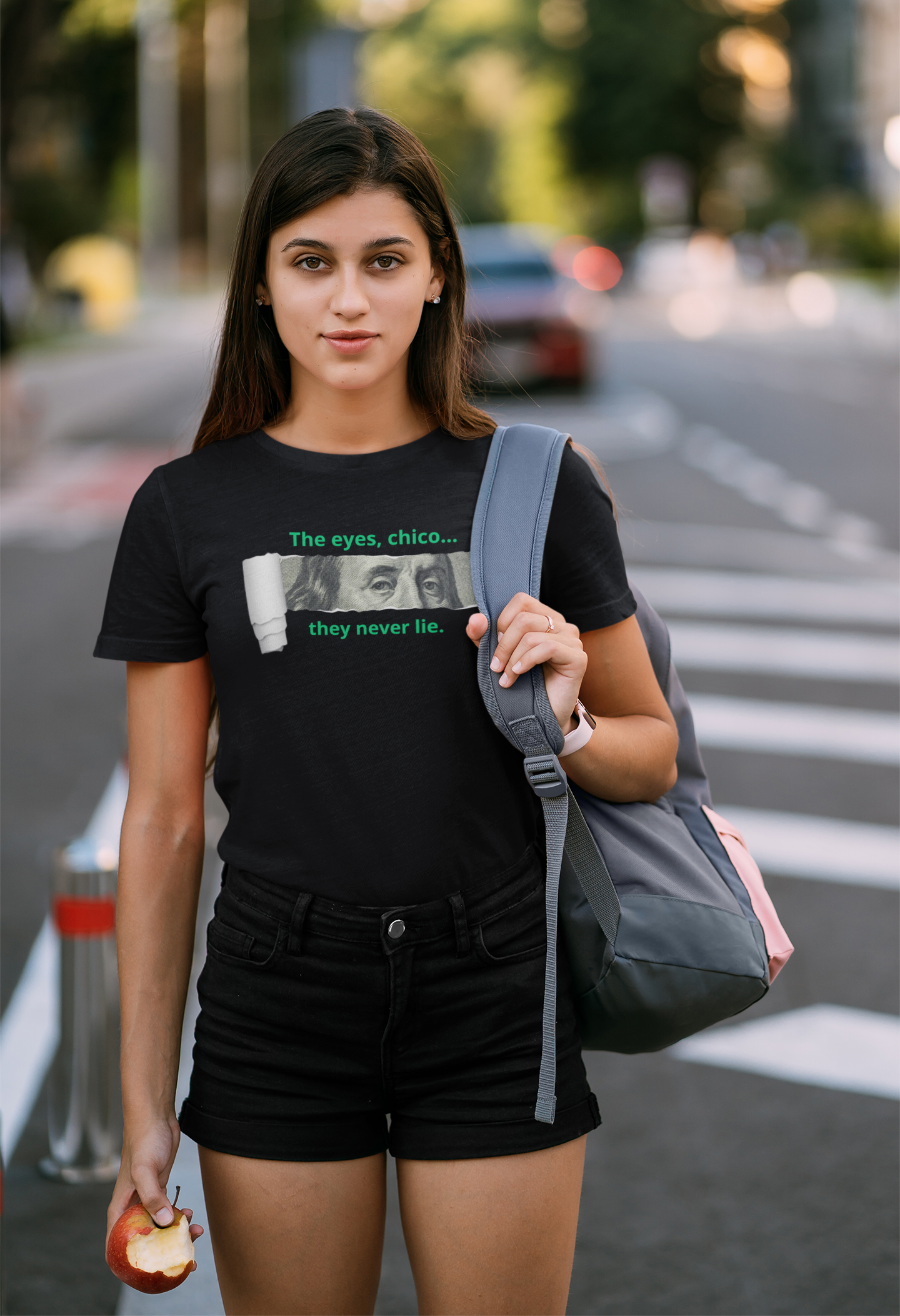 CAMISETA PREMIUM THE EYES GREEN