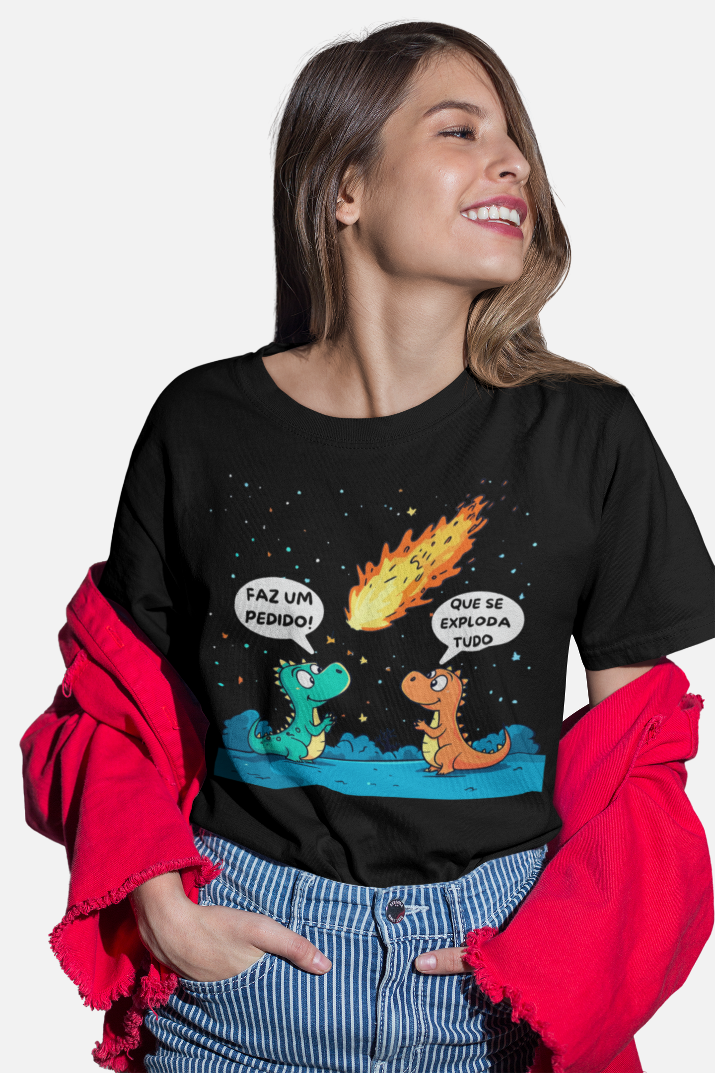 Camiseta Oversized Dino