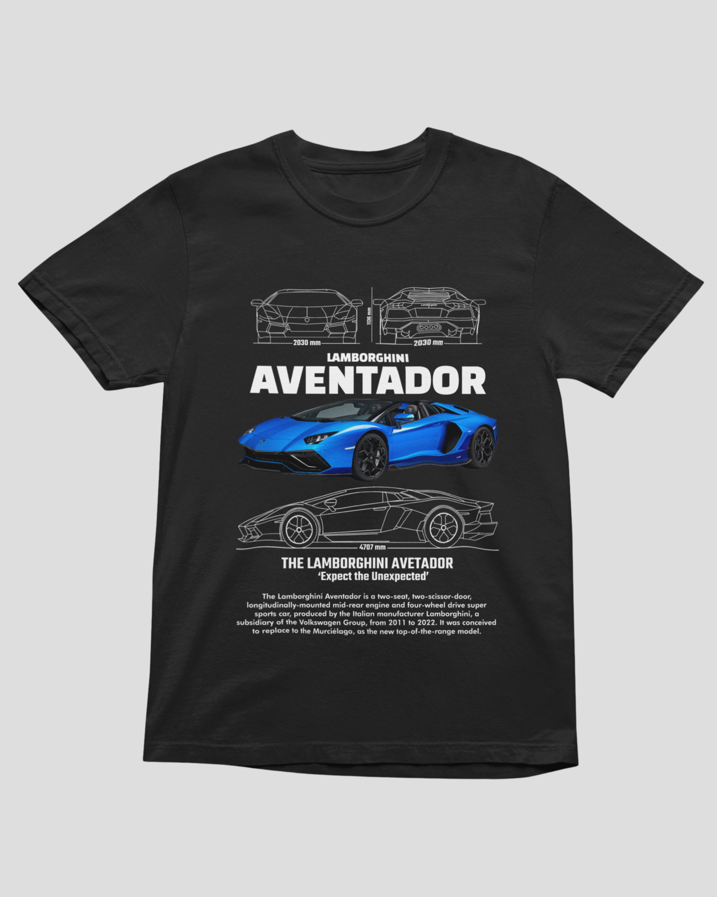 Camiseta Lamborghini Aventador