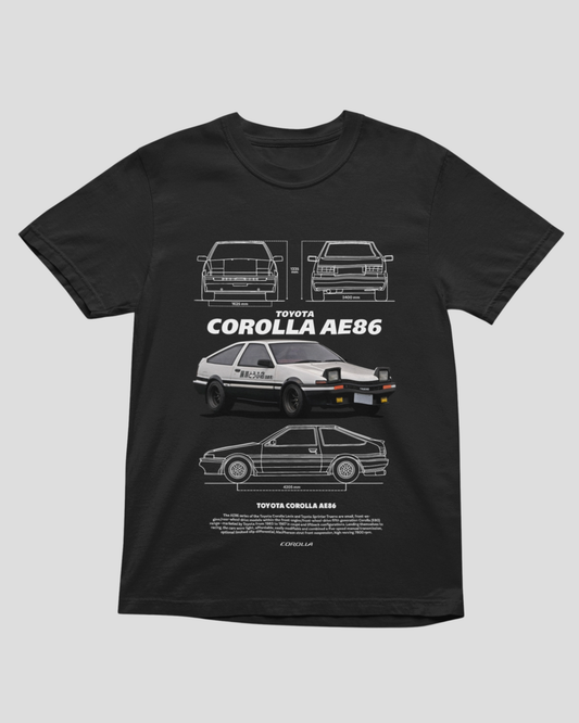 Camiseta Trueno preta