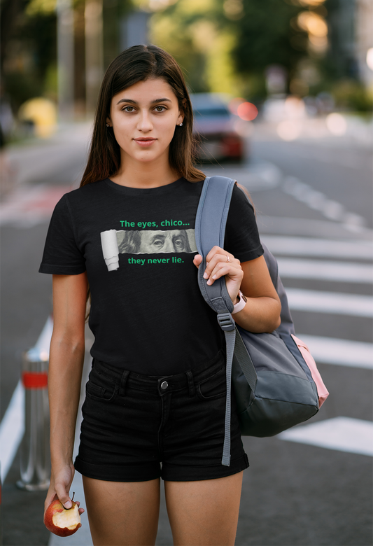 CAMISETA PREMIUM THE EYES GREEN