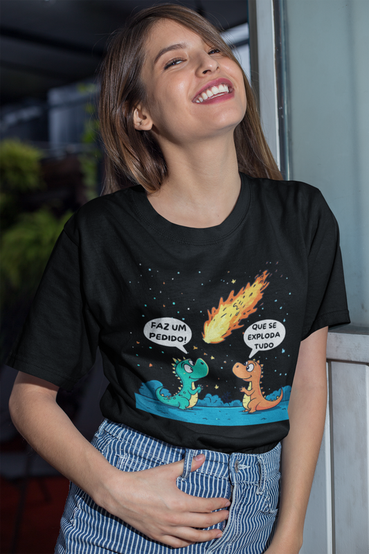Camiseta Oversized Dino